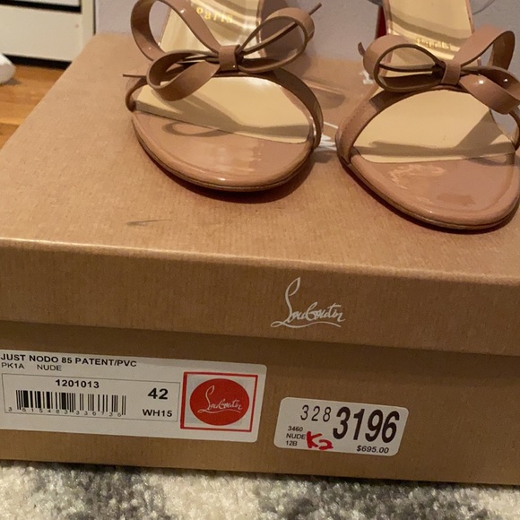 Christian Louboutin Just Nodo 42 beige - Picture 6 of 8